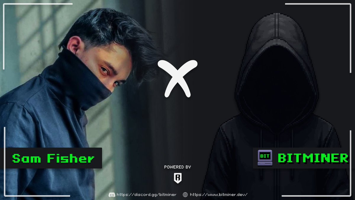 ⛏️ Bitminer Genesis Node Pack mint is here!
Join  <a href="/0xbitminer/">Bitminer</a> for 2 GTD &amp; 4 FCFS WL Spots giveaway!
📜To enter:
✅Follow <a href="/0xbitminer/">Bitminer</a>
✅Follow <a href="/RakibHo22658374/">Sam Fisher | Shifat</a>
🩷Like &amp;  Retweet
🗨️Tag 3  friends
🗨️Drop your Ronin address (no RNS)
🫂Join: discord.com/invite/bitminer
GA ends in 24 hours