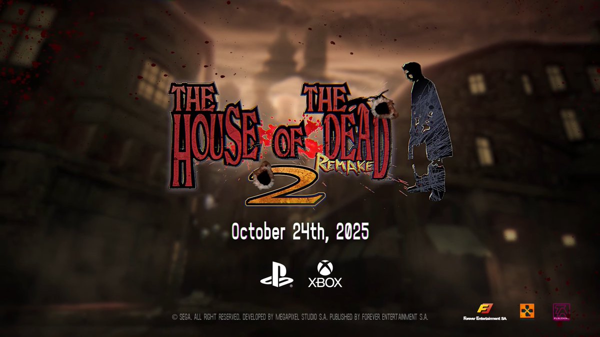THE HOUSE OF THE DEAD 2: Remake coming to PS4/PS5/XBO/XS on Oct 24 youtube.com/watch?v=Q_vp0S…