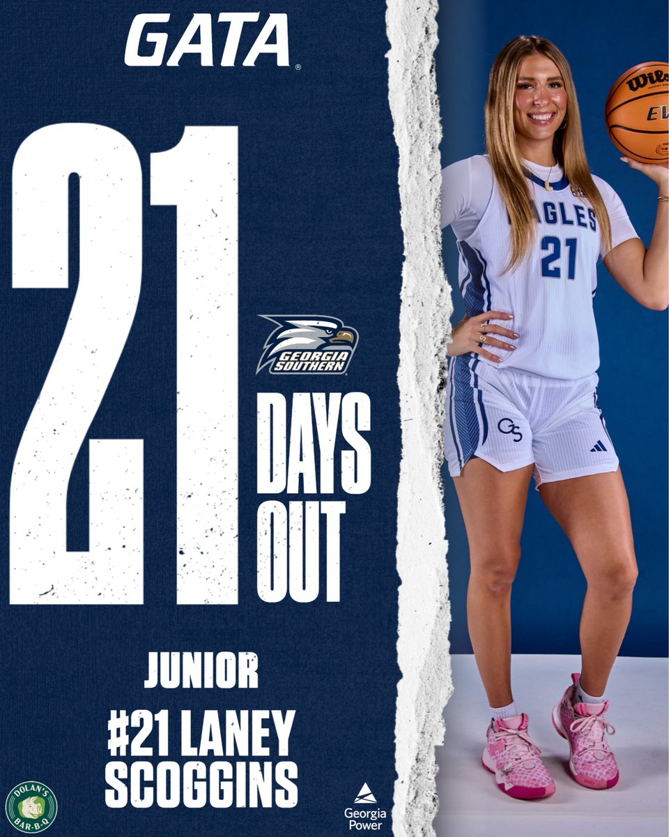 2️⃣1️⃣ days until we tipoff! 🔥🏀

#HailSouthern