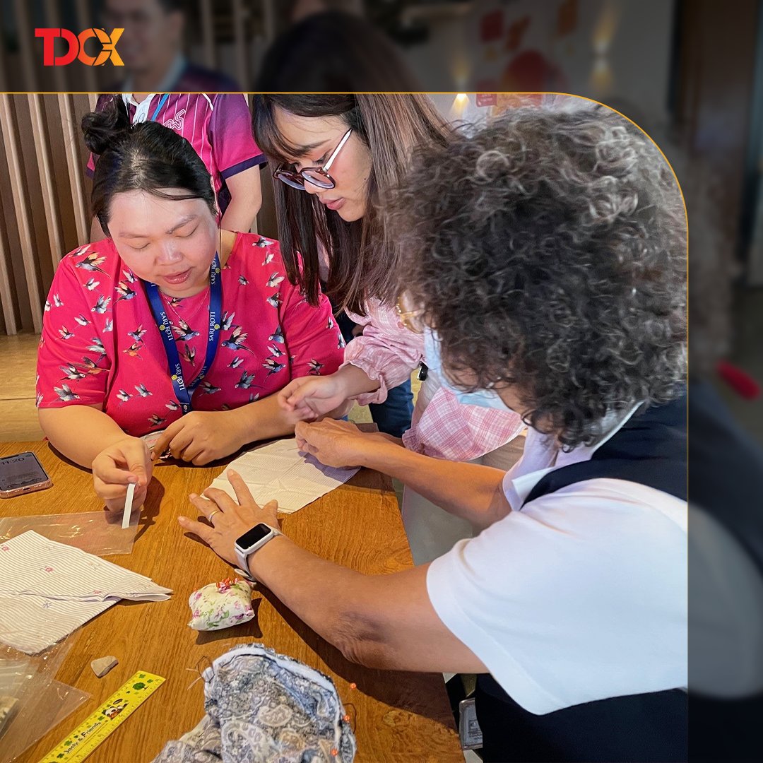 Thank you to our TDheroes for volunteering in #HatsForHope with the Thai Red Cross Society. Together, we made 60 handmade hats, weaving not just yarn, but comfort and kindness for cancer patients in need.

See more of our impact: bit.ly/47sFNeb

#CSR #EnableTheFuture