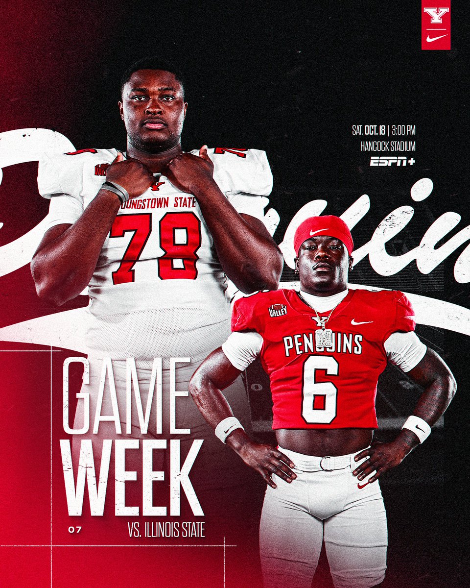 On the road again... 🐧🏈

We're off to Illinois State to battle the Redbirds.

#GoGuins