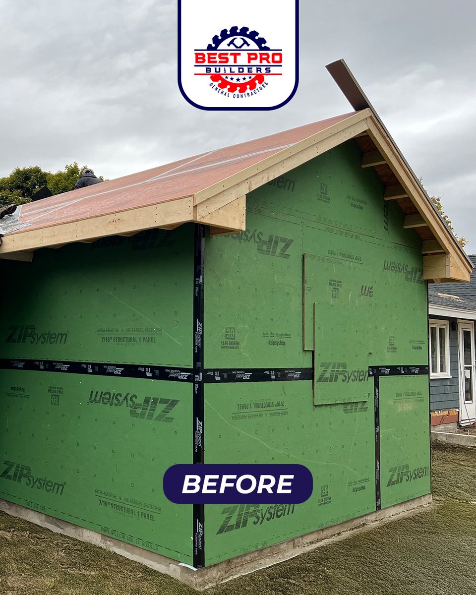 bestprobuilders's tweet image. Before &amp;amp; After: new siding, new life! ✨ 

What looks like a detail changes everything: modern style, more protection &amp;amp; better efficiency. 

Hire the best team!

📞 (857) 237‑0142

#bestprobuilders #deckconstruction #patioconstruction #homeadditions