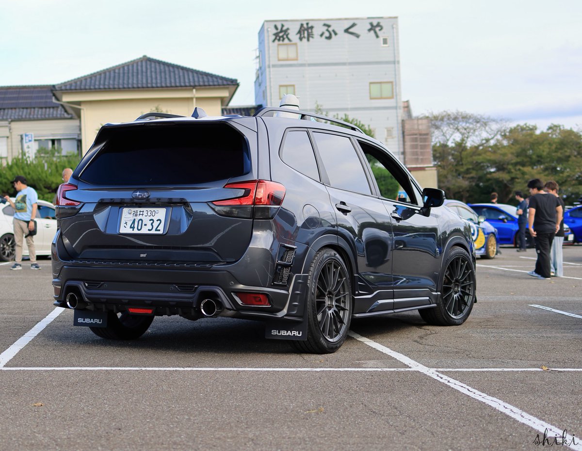 #どこかの誰かに刺さればそれで良い
前期フォレスタースポーツ
墨汁インナーブラックサンルーフ
前後バンパーダクトだらけ
15万㌔間近CB18耐久実験車