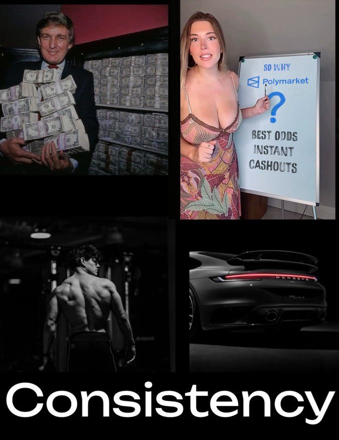 0x_exit's tweet image. The market rewards those who show up every day. 

Especially on @Polymarket