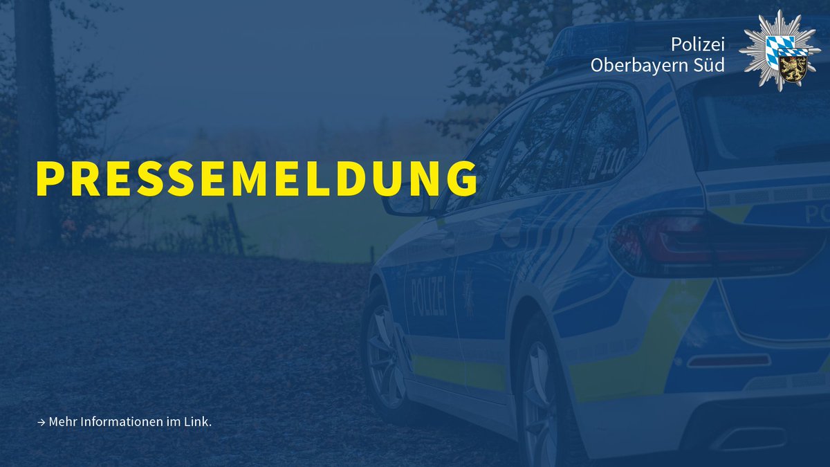 polizeiOBS's tweet image. #Mittenwald
Festnahme eines 46-Jährigen, der im Verdacht steht einen Brand gelegt zu haben.

#Münsing
Brand in einer Zimmerei mit Schaden in Millionenhöhe.

#Burghausen
Brand in einer Einliegerwohnung mit Schaden im niedrigen sechsstelligen Bereich.

🔗polizei.bayern.de/aktuelles/pres…