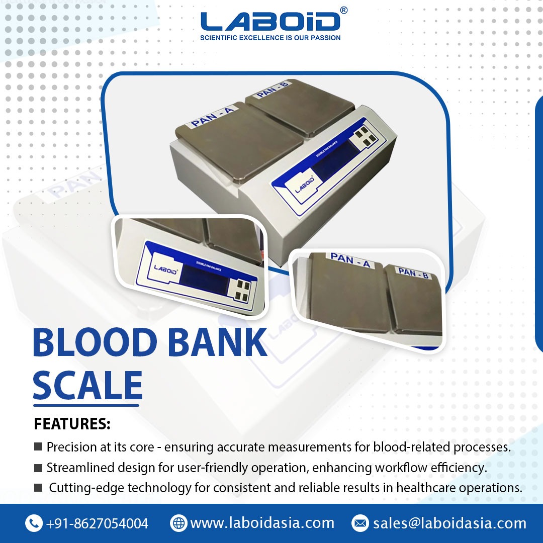laboidIntl's tweet image. Designed to ensure precise measurements ⚖️, streamline workflows, and maintain consistency in healthcare operations 🏥. Perfect for blood-related processes.

📞+91 8627054004
📧 sales@laboidasia.com
🌐 laboidasia.com

#Laboid #BloodBankScale #HealthcareInnovation