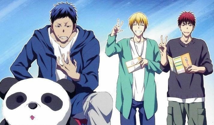 with aomine and kagami