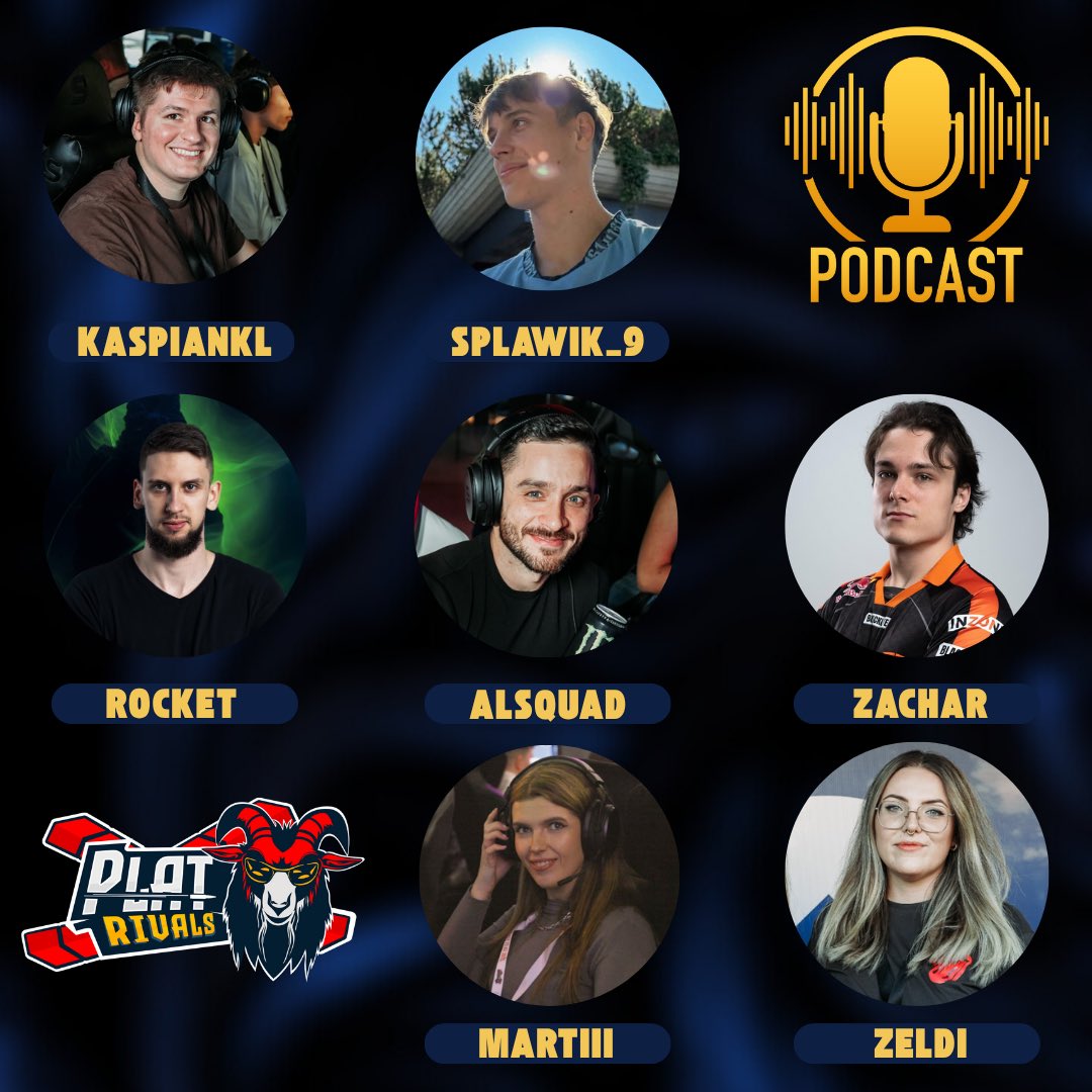 PLATRivals's tweet image. ‼️ ZAPRASZAMY DZISIAJ O 19:00 na PLAT RIVALS PODCAST ‼️

TWITCH.TV/PLATRIVALS

Poruszymy między innymi takie tematy jak: 

🎮 Black Ops 7
🏆 WSOW i EWC
🔥 LAN PLAT RIVALS
💣Battlefield