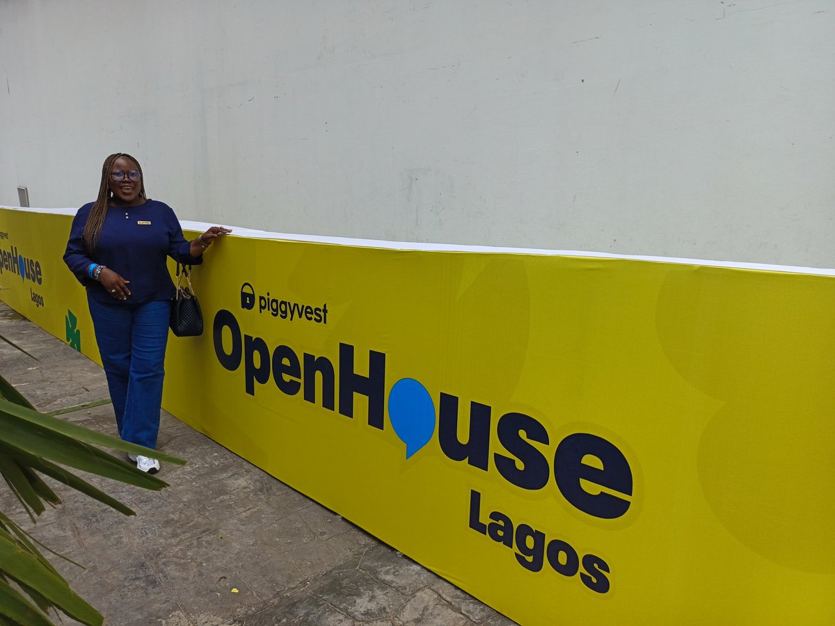 LilryanneC's tweet photo. Over the weekend, I attended the @piggyvest Open House at Balmoral Events Center, Sheraton, Ikeja. 💙

I came ready to learn, network &amp; have fun. And @piggyvest didn’t disappoint! 🙌🏽

MC Toba brought the energy 🔥 https://t.co/6htns3XSgn
