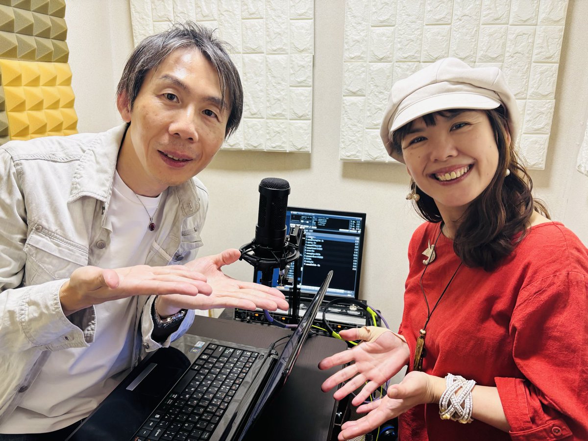 10月のラジオゲストは、シンガーソングライターの晏奈朱美さん！

最近の音楽活動や「いのち」をテーマとしてお話をおうかがいしております！🌿

番組の中では朱美さんのオリジナル楽曲もお聞きいただけます！
お楽しみいただけますと嬉しいです！🐠

tokyonetradio.com/ch/kanno_hidey…