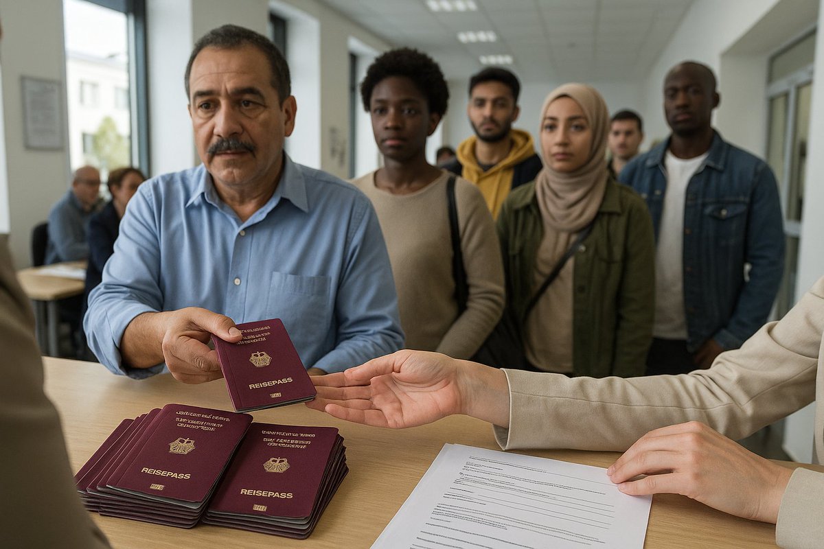 📷

PRESSEMITTEILUNG

Dieses Jahr neuer Einbürgerungsrekord –
der große Schritt in die Islamisierung?

Im letzten Jahr wurden rund 300.000 Menschen eingebürgert – ein neuer Rekord. Doch die Merz-Regierung wird diese Rekordzahl in diesem Jahr brechen und mehr überwiegend