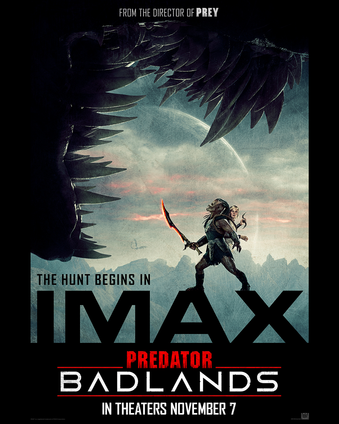 Nieuwe Predator Badlands posters voor Belgische bioscopen