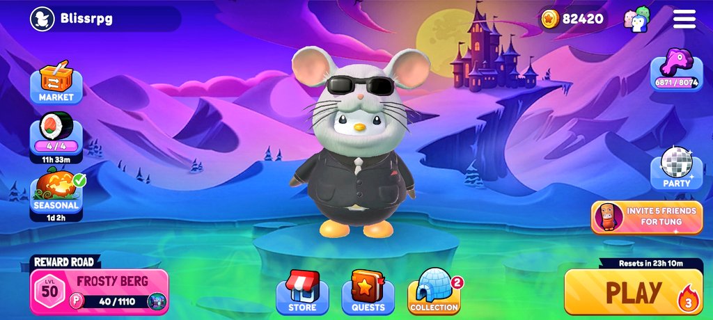 Lvl 50, lets freaking go😁 <a href="/PlayPudgyParty/">Pudgy Party</a>
Gm guyss✨