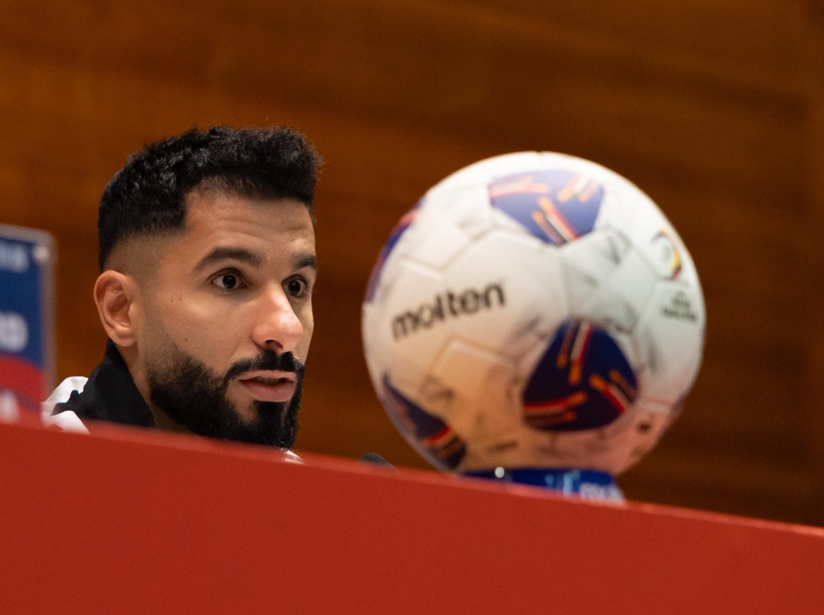 𝗢𝗻 𝘁𝗵𝗲 𝗺𝗶𝗰, 𝗼𝗻 𝗮 𝗺𝗶𝘀𝘀𝗶𝗼𝗻 🎙️🗺

Saudi Arabia spoke to media in Jeddah ahead of Tuesday's AFC Asian Qualifiers™️ – Road to 26 Playoffs Group Stage finale 🆚 Iraq 🔜

#AsianQualifiers