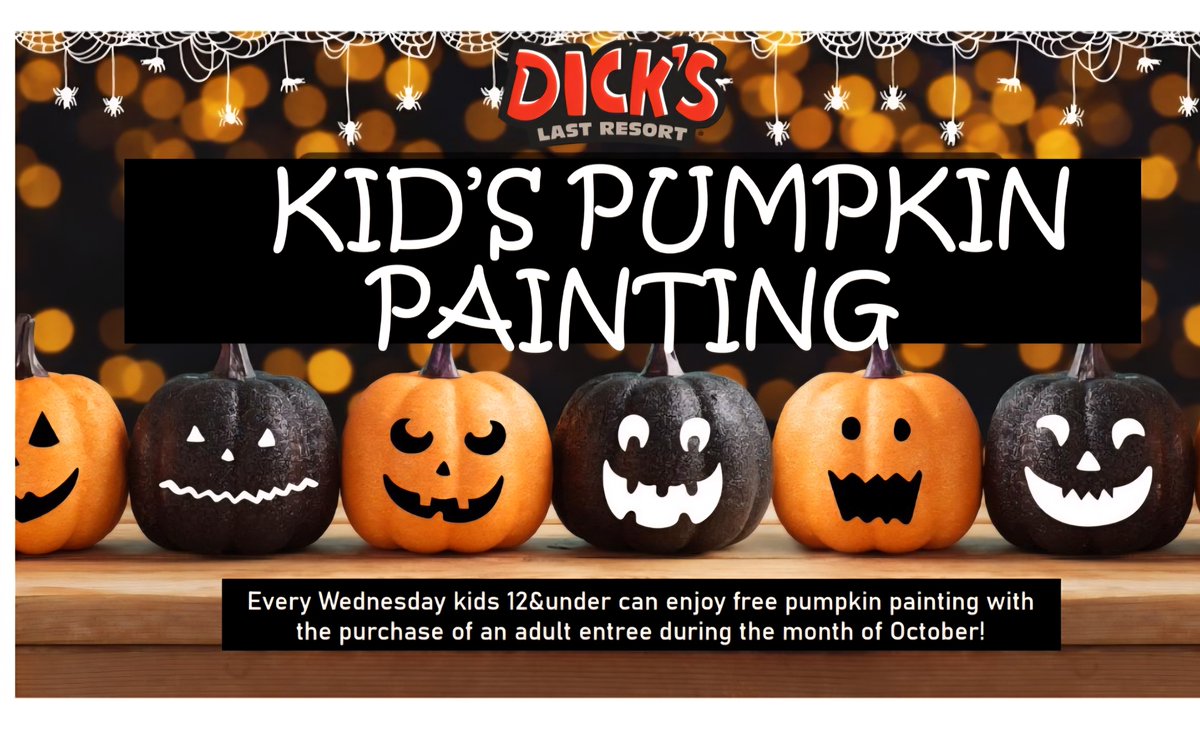 DickSez's tweet image. ORANGE BEACH FAMILIES! Dick's is multitasking, providing humor, sarcasm, food, and a little extra kid time this October. Join them every Wednesday for a little extra distraction while you enjoy an adult beverage and some #funforall
#dickslastresort #dicksorangebeach #thewharfob