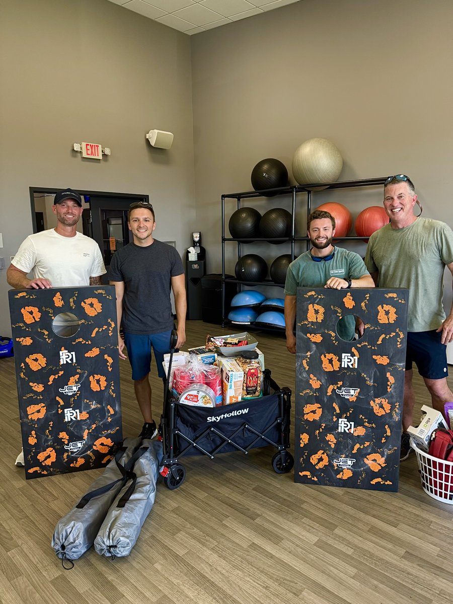 Congrats to our 2025 First Responder Cornhole Tournament winners! 🥳 Thank you @Jetfitness247 for hosting another awesome event for us!