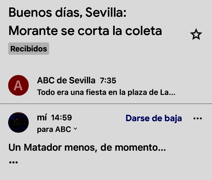 Como quien da la noticia que me manda no publicará mi respuesta. Lo hago yo por aquí