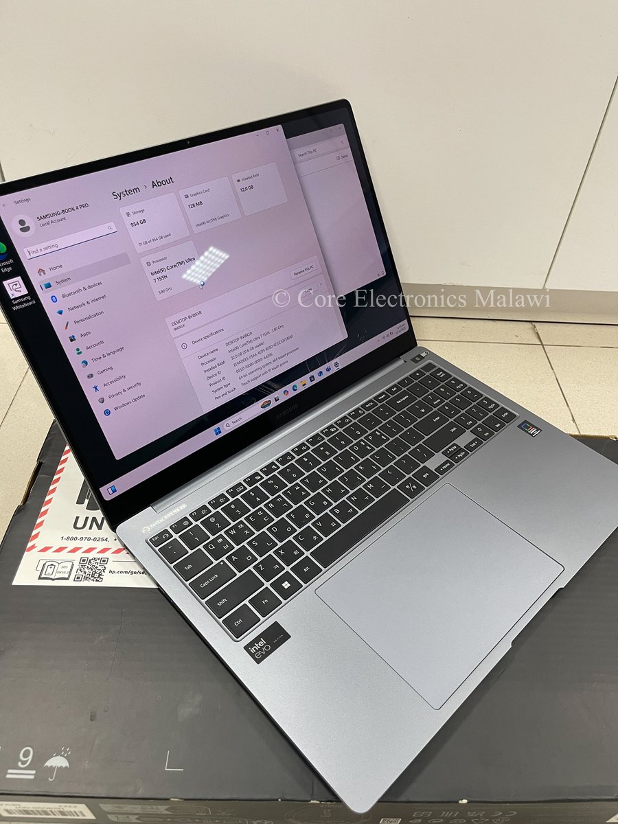 CoreMalawi's tweet image. Hi Beauty❤️! Buy Samsung Book 4 Pro | Intel Ultra 7 155H | 16Cores/22Threads Upto 5.1GHz | 32GB RAM DDR5 | 1TB SSD | 15.6” AMOLED 2X Touchscreen Display | Dual Type-C | Going at 4,995,000.00 | Contact ￼0995 47 01 74
#coreelectronicsmalawi #Samsung