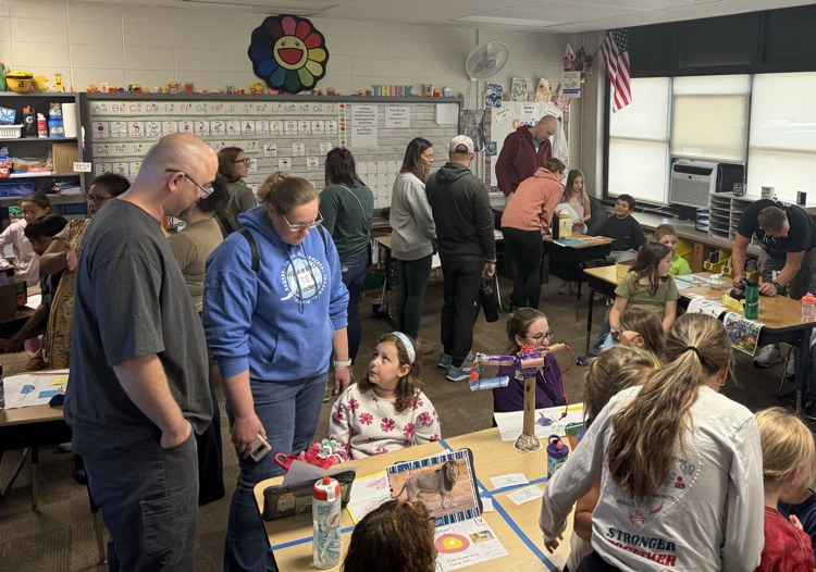 Thanks for all who attended our first project showcase of the 25-26 school year. Our third graders crushed it. I wonder what's in store this week <a href="/WaukeshaSTEM/">Waukesha STEM</a> ???