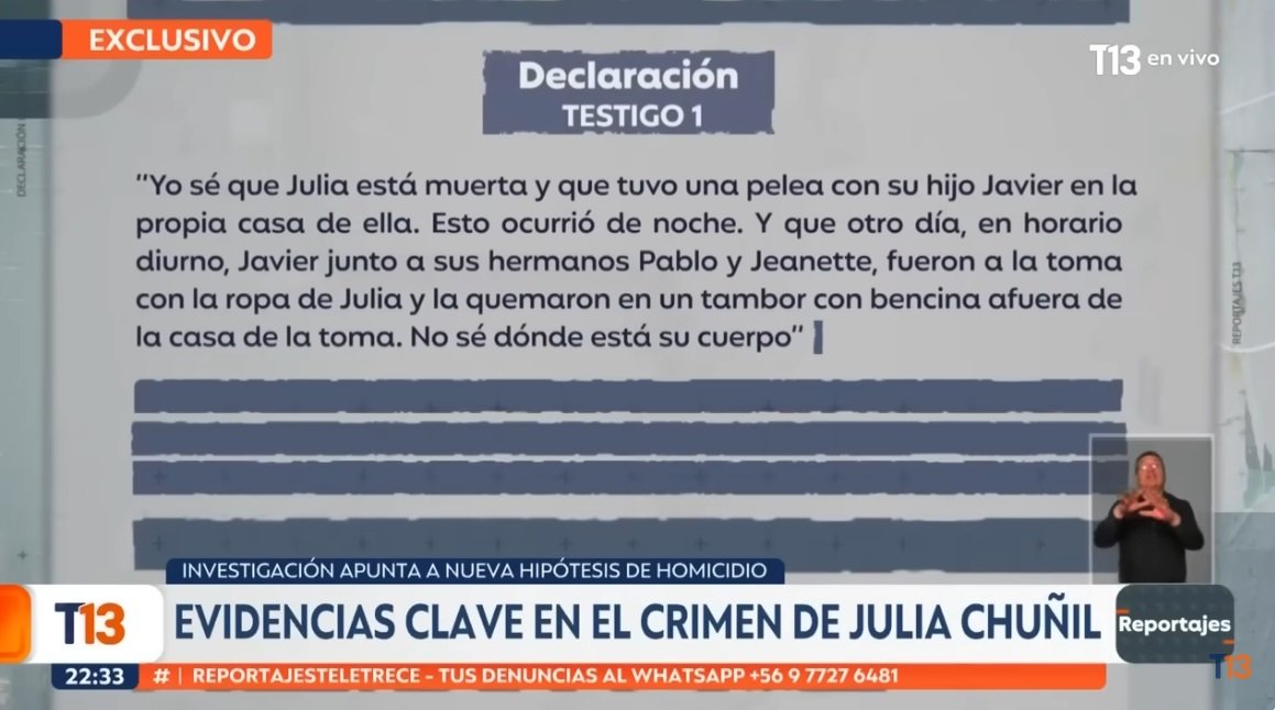 GAMBA_CL's tweet photo. La izquierda lo perdió todo: Julia Chuñil habría sido asesinada por su propio hijo https://t.co/NM0JEPVB5O https://t.co/T5Qm2pcLfX