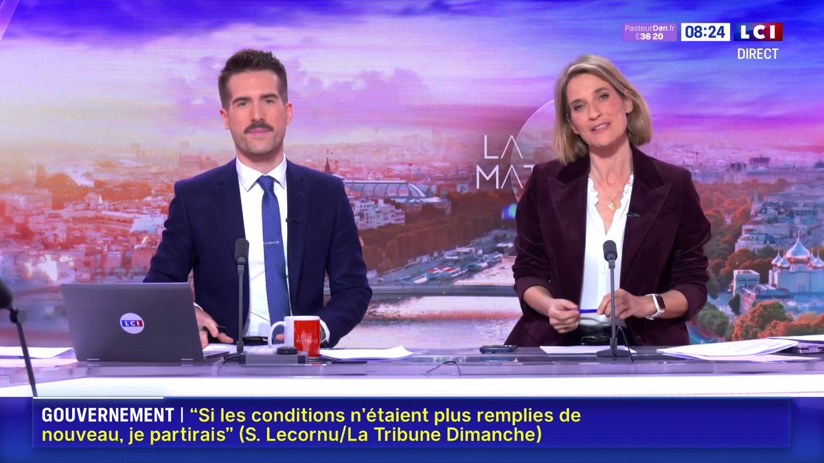 TF1Pro's tweet image. #Audiences @LCI - Dimanche 12 octobre 2025

🏆 Record de l&apos;année en PdA pour &quot;La Matinale&quot; du week-end (6h-10h)

✅ 7,4% de PdA 4+
📌 187 000 Tvsp
🔝 Pic à 314 000 Tvsp

cc @ClaireFournier_ &amp;amp; @GuillaumeCerin