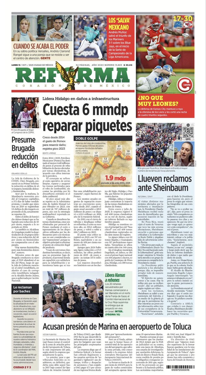 sPRing_PR's tweet image. Te dejamos las #PrimerasPlanas de algunos periódicos del día. 🗞️