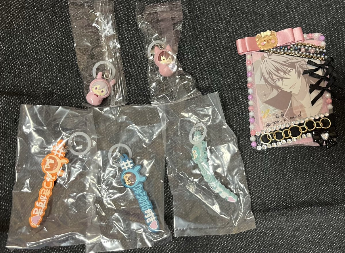 【交換】アイナナ アイドリッシュセブン めじるしチャーム めじるし ハッシュタグつける

【譲】天 トウマ
　　三月 龍之介 悠

【求】虎於

郵送のみ
お気軽にお声掛けください◎