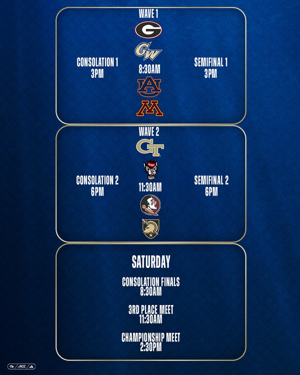 The Dual Meet Tournament slate is 𝐬𝐞𝐭. 👊💥

8 dual meets Friday, one epic slate of finales on Saturday.

Secure your tickets using the link in the bio 🎟️ 

#StingEm