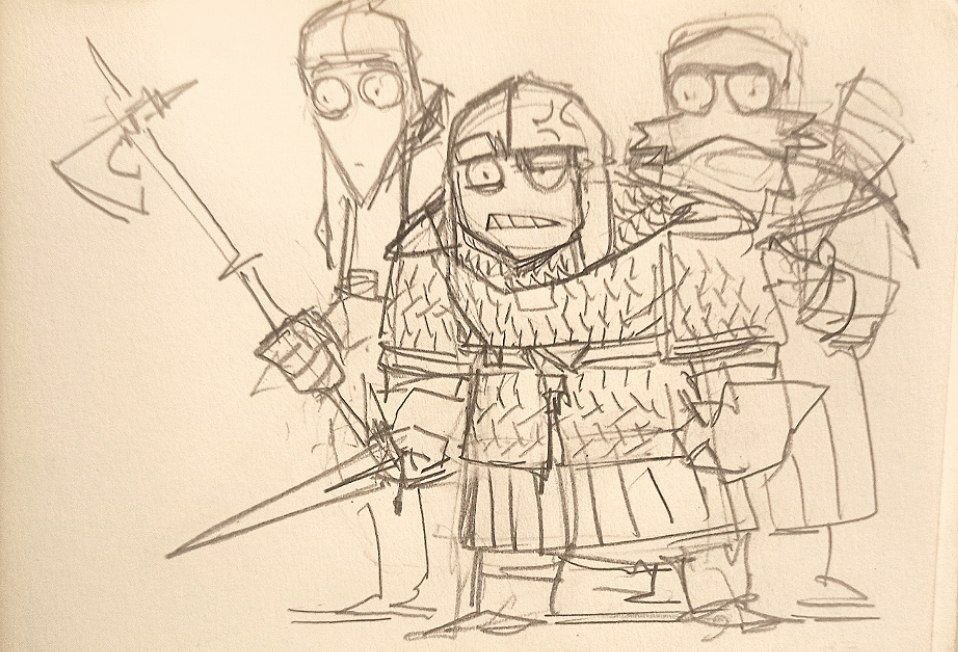 Hey ho! I'm back! ＼(≧▽≦)／ 

My life turned out to be offline for the last couple of years, but now I've been able to arrange everything so that I can post, so I'm back here.

At the moment, I'm drawing current with a pencil in a sketchbook, but I think it's normal.