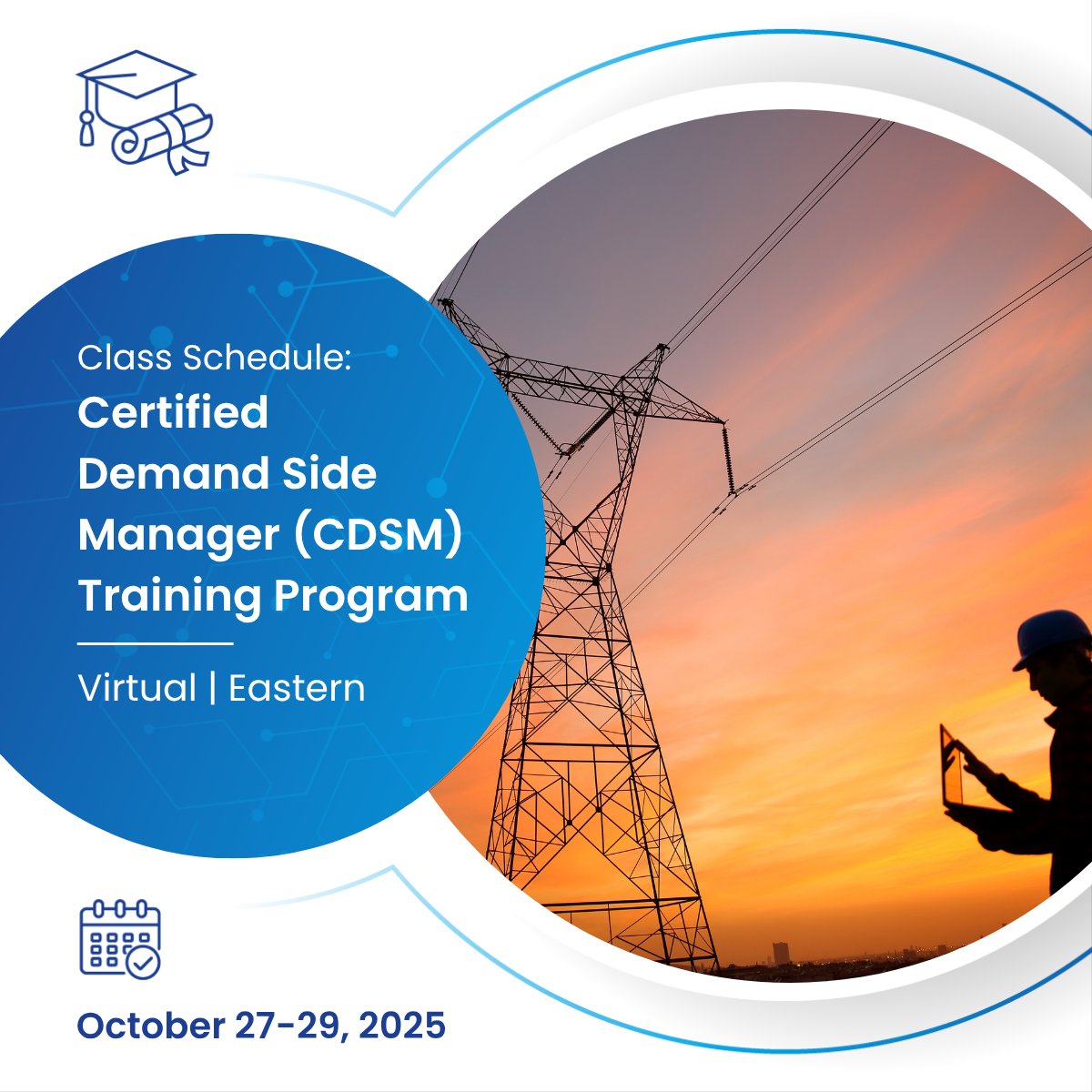 Budget cuts don't mean stalled progress. Optimize your energy resources with our CDSM training. Register: loom.ly/5IGNjHg.

US participants only; find scheduled programs near you: aeecenter.org/training