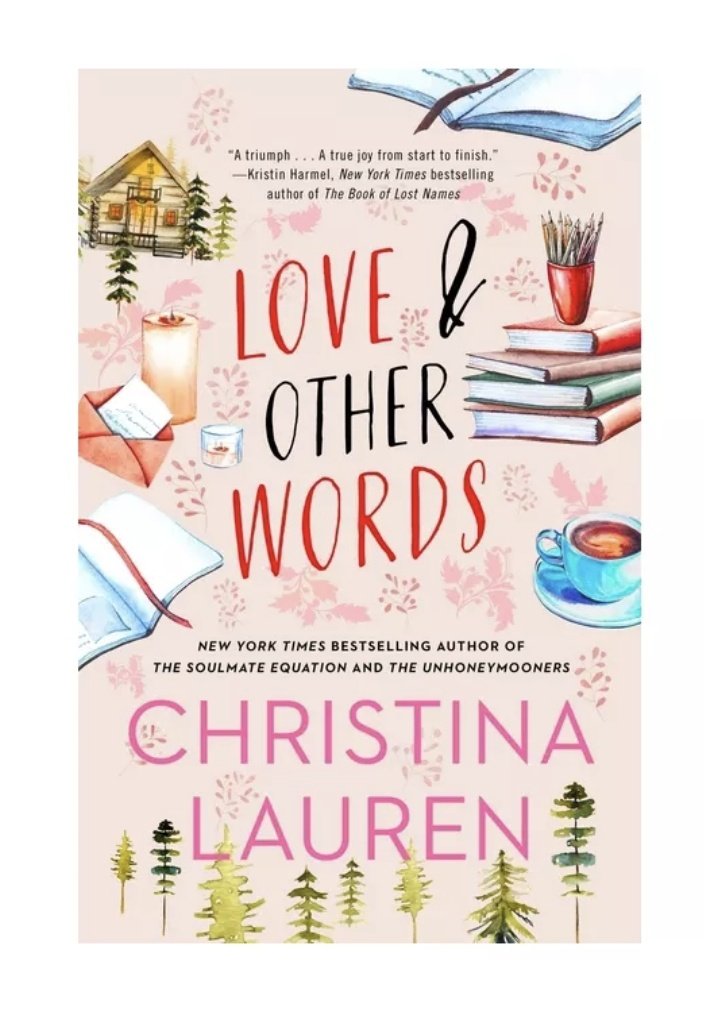 bettajetta's tweet photo. @Eli_books_king Amor y otras palabras de Christina Lauren. Es lejos mí preferido https://t.co/JjunWkYKyj