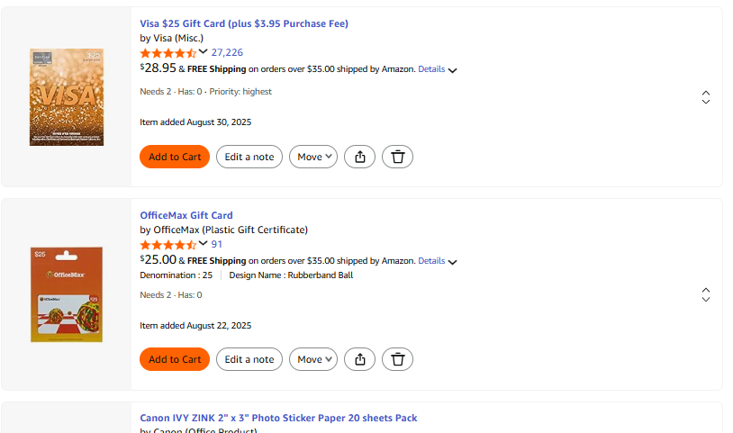 techysaavyteach's tweet image. I am a nyc teacher and would love gift cards to help clear the list for my students. Please repost. Thanks amazon.com/hz/wishlist/ls…
