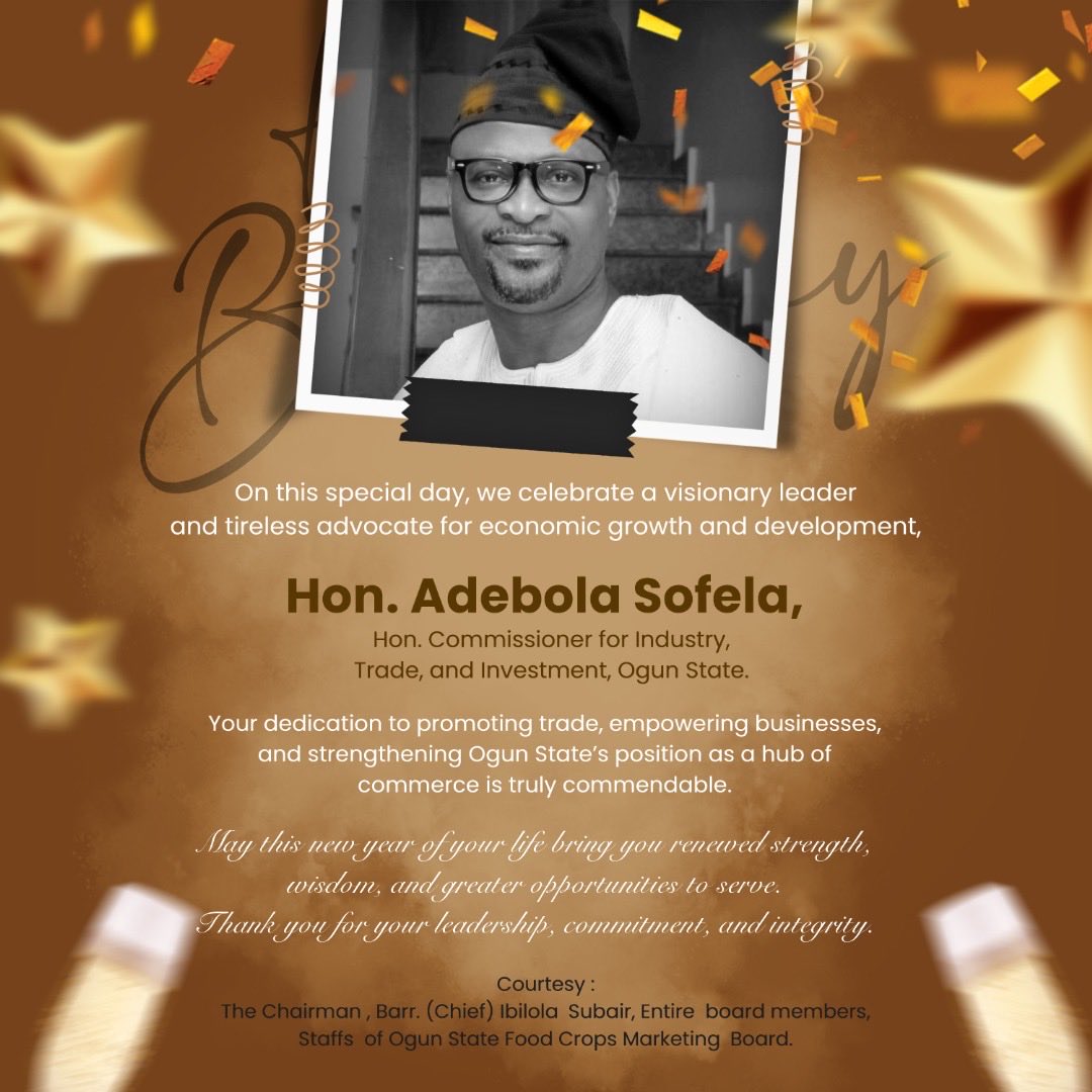 OGUN STATE FOOD CROPS MARKETING BOARD tweet media