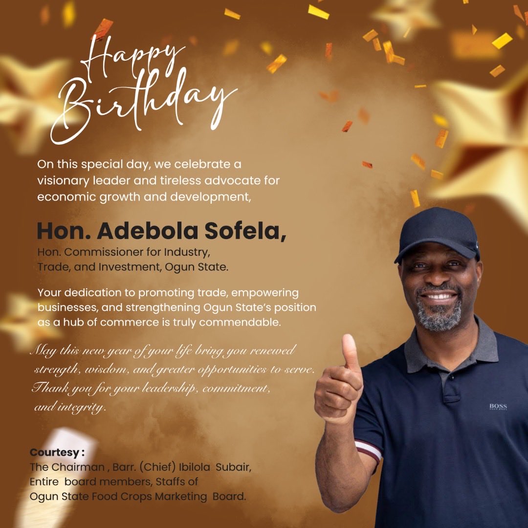 OGUN STATE FOOD CROPS MARKETING BOARD tweet media