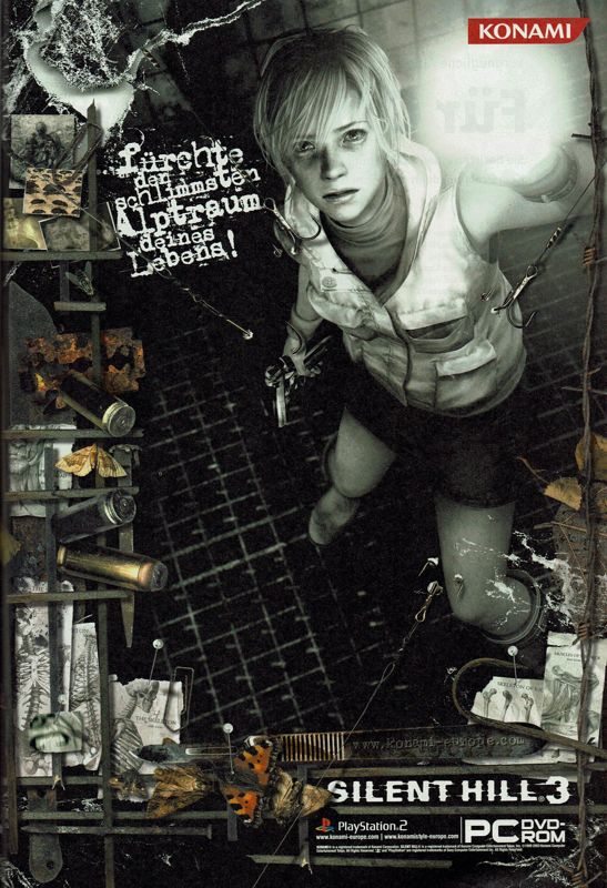 • silent hill 3: magazine advertisement (gamestar) | issue #12, 2003.