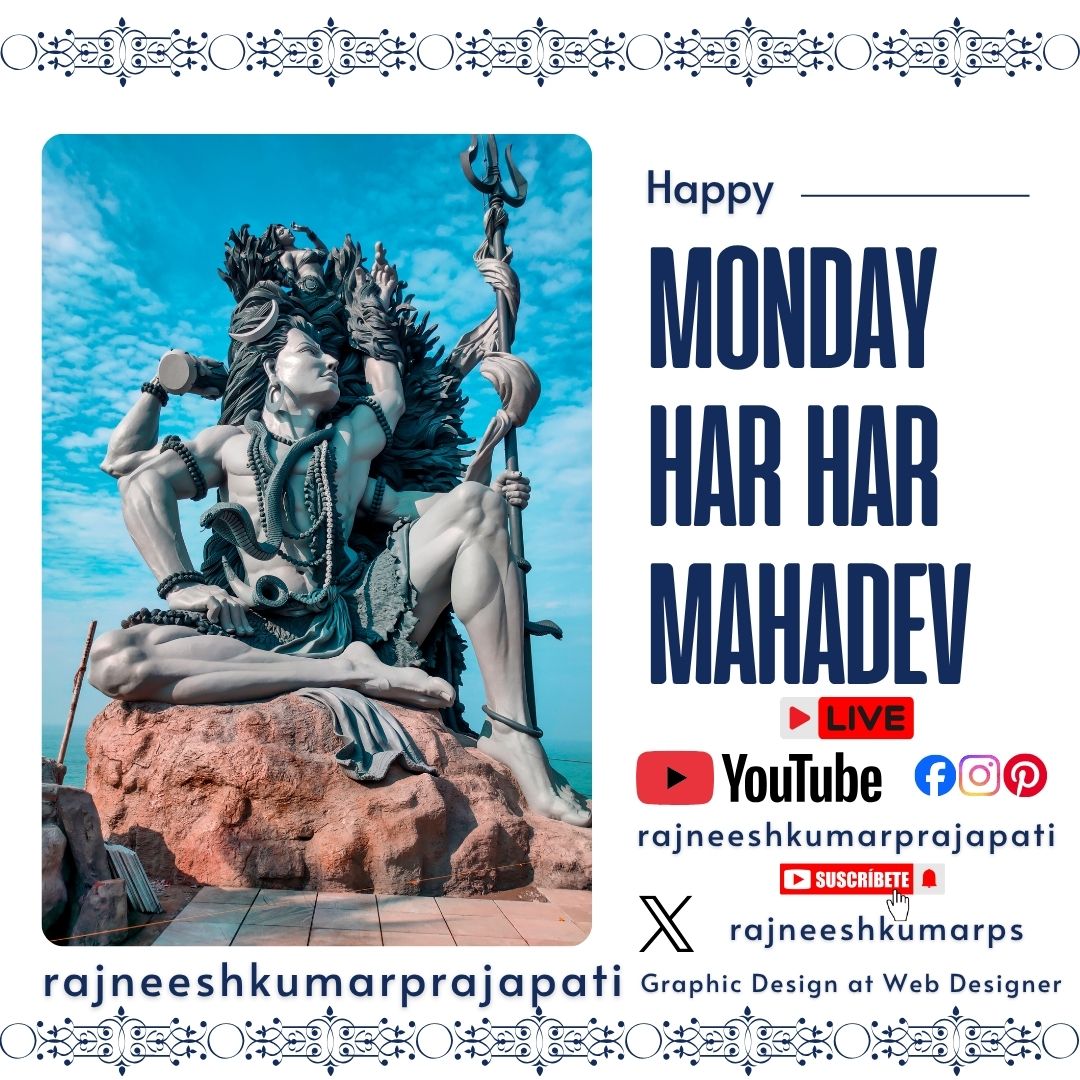 Rajneeshkumarps's tweet image. हर हर महादेव