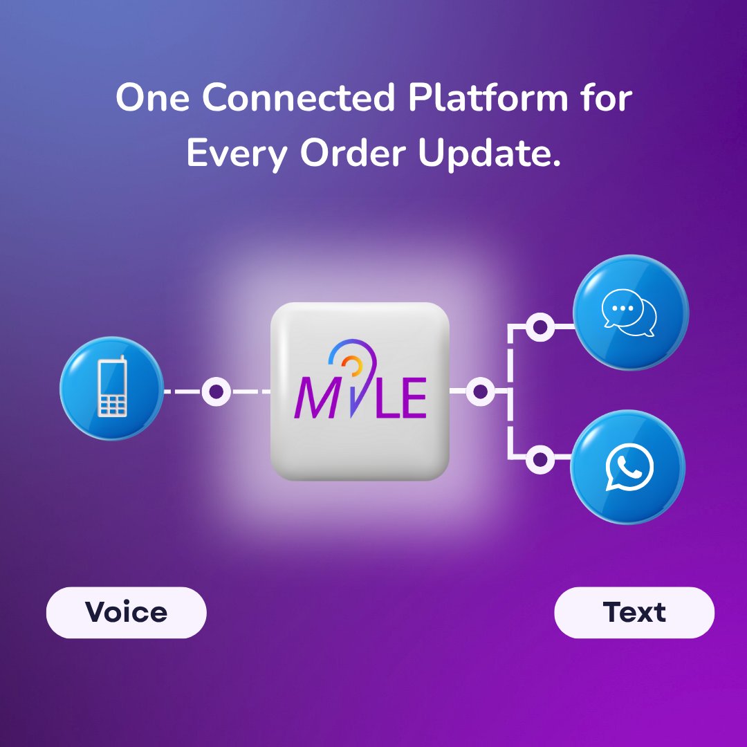 milenowofficial's tweet image. No switching apps. No manual follow-ups.
Every order confirmation happens right inside Mile.

#MileOMS #OrderAutomation #SmartFulfillment #MilePlatform #LogisticsSimplified