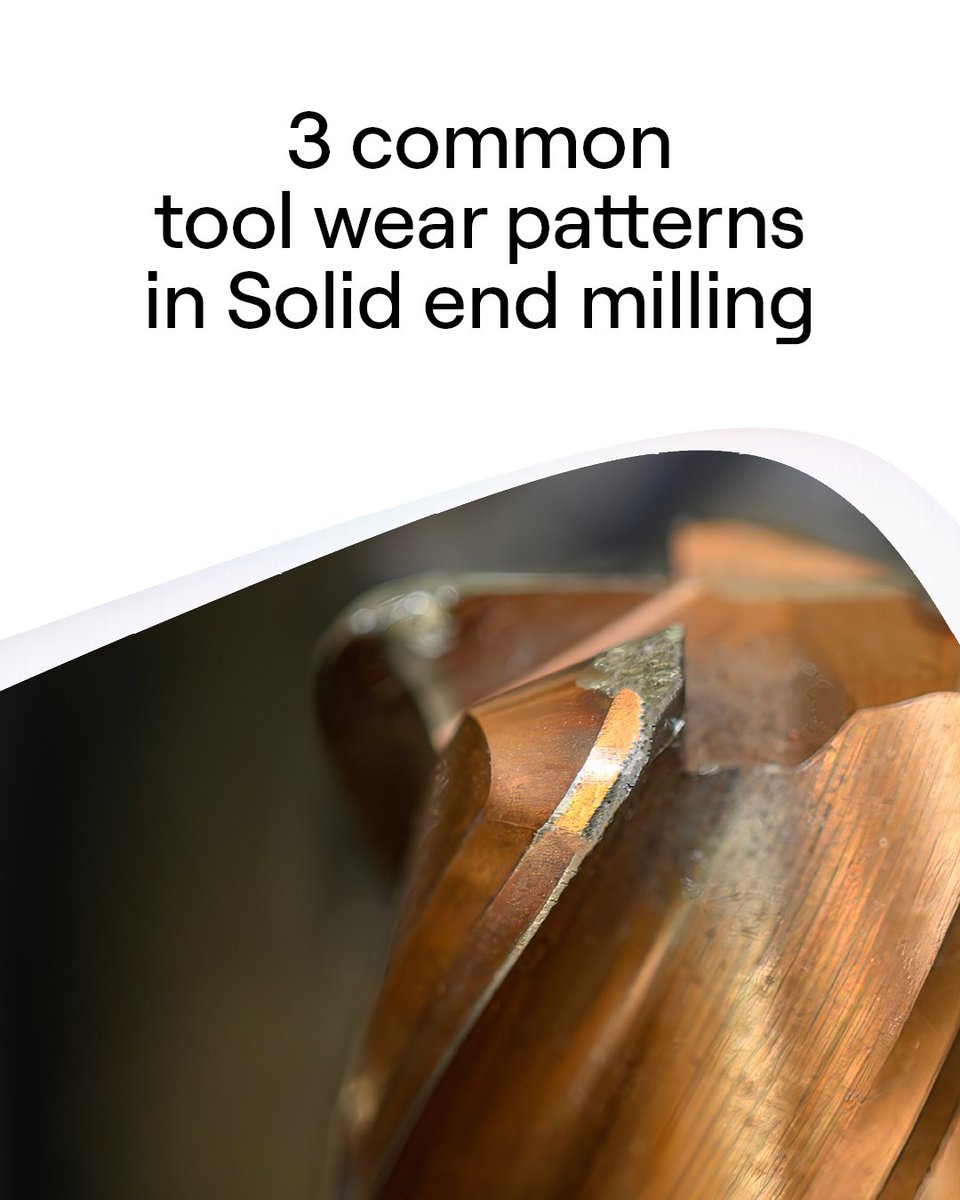 Every tool tells a story. 💡 Spotting wear patterns early helps you extend tool life, improve surface finish, and save headaches.

Get the full list &amp; prevention tips here 👉 ow.ly/JRpx50Xau7t