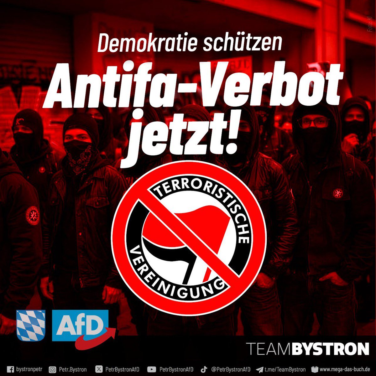 Es ist Zeit. #AntifaVerbot, jetzt!