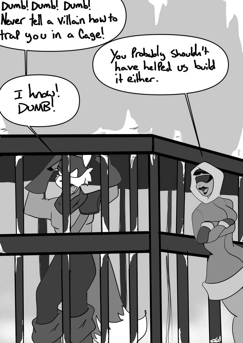 #Kinktober Day 12 - Cage Cold

#BatmanTAS #Freakazoid