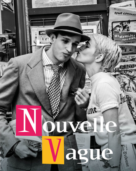 Nieuwe Nouvelle Vague karakterposters