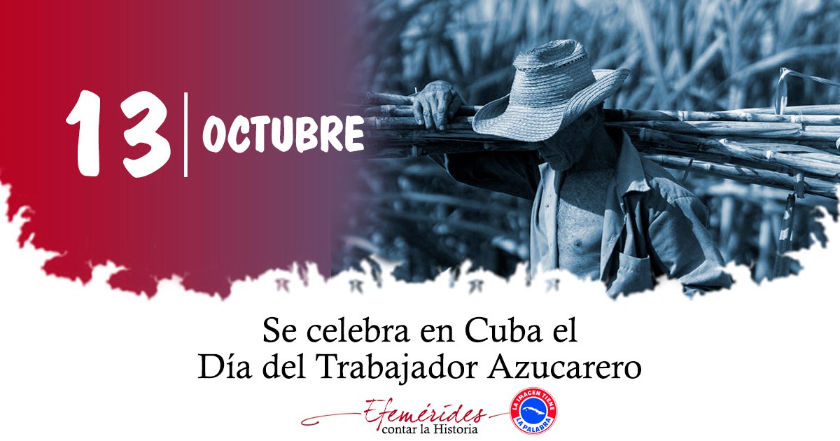 "Hoy celebramos a los trabajadores azucareros, pilares fundamentales de nuestra economía. Su labor es esencial para el desarrollo de #Cuba. ¡Feliz #DíaDelTrabajadorAzucarero! 🇨🇺"  #ProvinciaGranma #Niquero <a href="/BorgesOlivero/">Carlos Borges Oliveros</a> <a href="/DiazCanelB/">Miguel Díaz-Canel Bermúdez</a> <a href="/YudelkisOrtiz/">yudelkis ortiz</a>