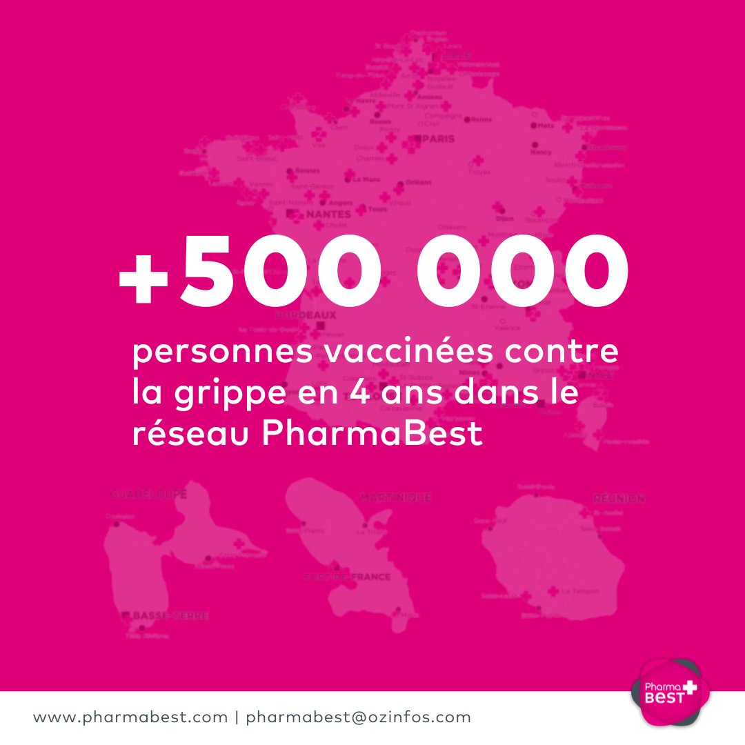 💉 #Vaccination | PharmaBest milite pour vacciner à grande échelle contre la grippe saisonnière
La campagne nationale 2025–2026 de vaccination contre la grippe saisonnière et le Covid-19 démarre ce mardi 14 octobre, en métropole, aux Antilles et en Guyane, et se poursuivra
