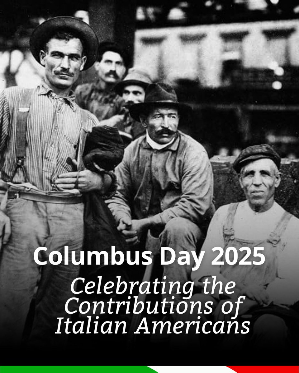 🇮🇹🇺🇸 This #ColumbusDay, we celebrate the enduring contributions of #ItalianAmericans. 
📸 This photo, by Lewis Hine, shows a group of Italian street laborers working under Sixth Avenue in the early 1900s. 
#ItalianAmericanHeritageMonth #ItalianAmerican #Heritage #ItalianPride