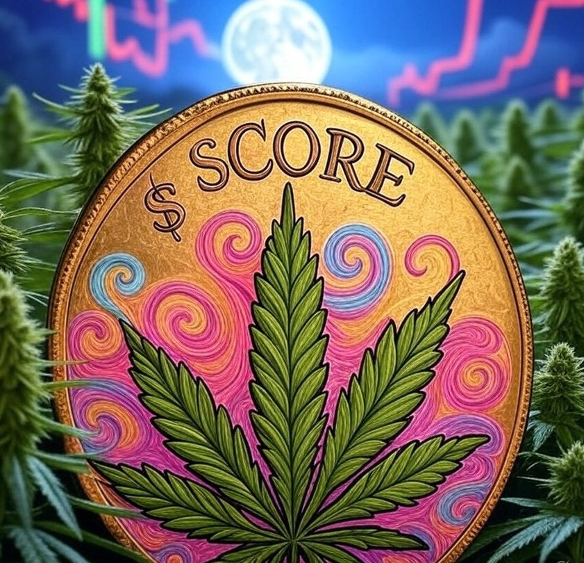 GanjaScore's tweet image. Cannabis memecoins like $WEED
are just weeds when your talking about $SCORE! The best marijuana memecoin in blockchain, riding on Solana.

We are working in tandem with Socialeagle.io and @CannacoinOff on Cronos, with a true #DeFiYieldProtocol - ready for $SCORE to…