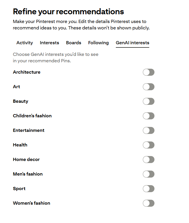 rileeart_'s tweet image. if you're wondering how to get rid of them in your feed, go to settings in the bottom left corner and you should see these 2 in the settings tab and turn all ai related off and you should be good