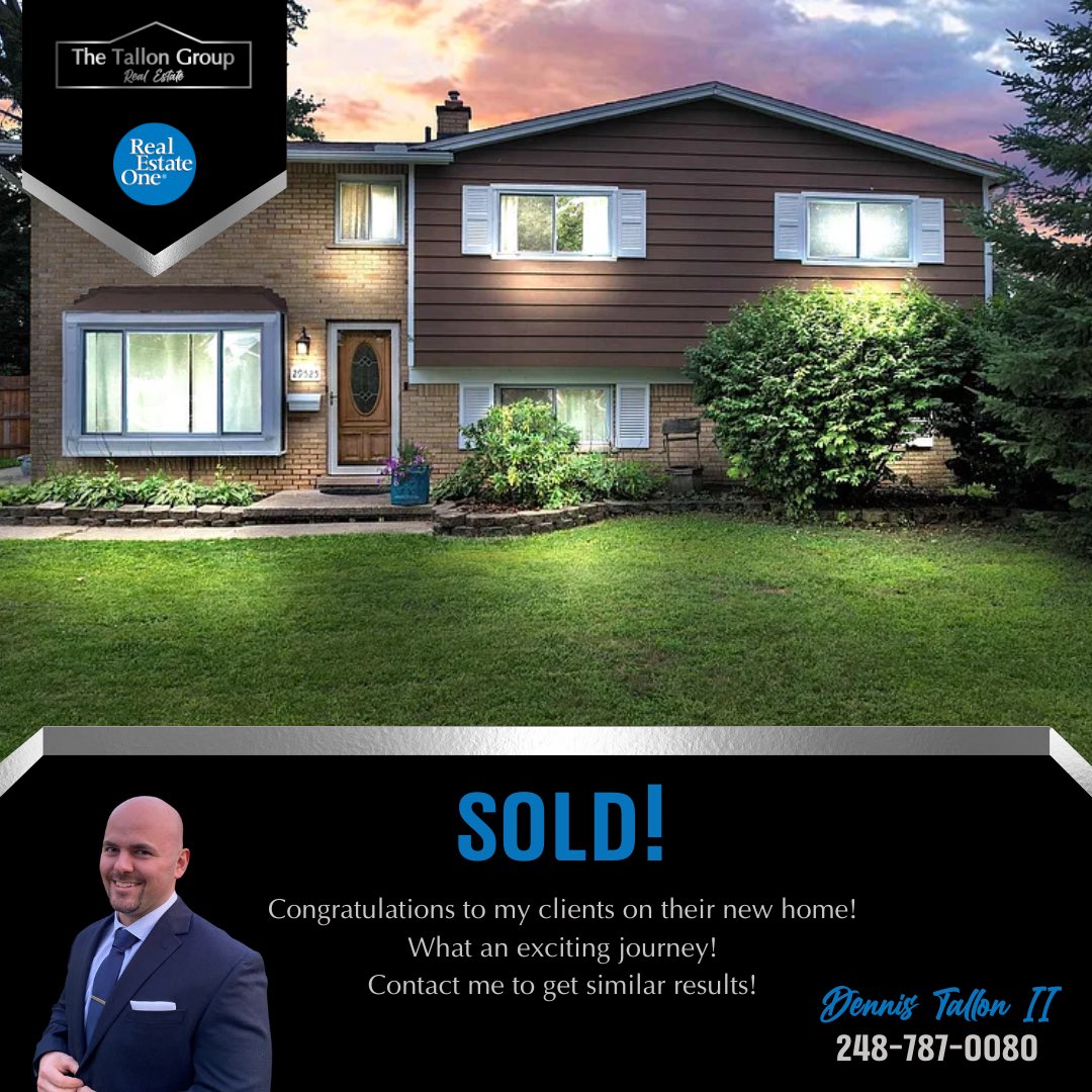 Dennis_Tallon_2's tweet photo. First offer we submitted! 😎 💪🏼

Who you pick to represent you matters! 💯 I’m a Certified Real Estate Negotiation Expert! 💪🏼

Send me a Direct Message so we can get your residential or commercial offer accepted! 🤝🏼 

#thetallongrouprealestate #realestateone #realestate #realtor https://t.co/QZLbXd2Pg5