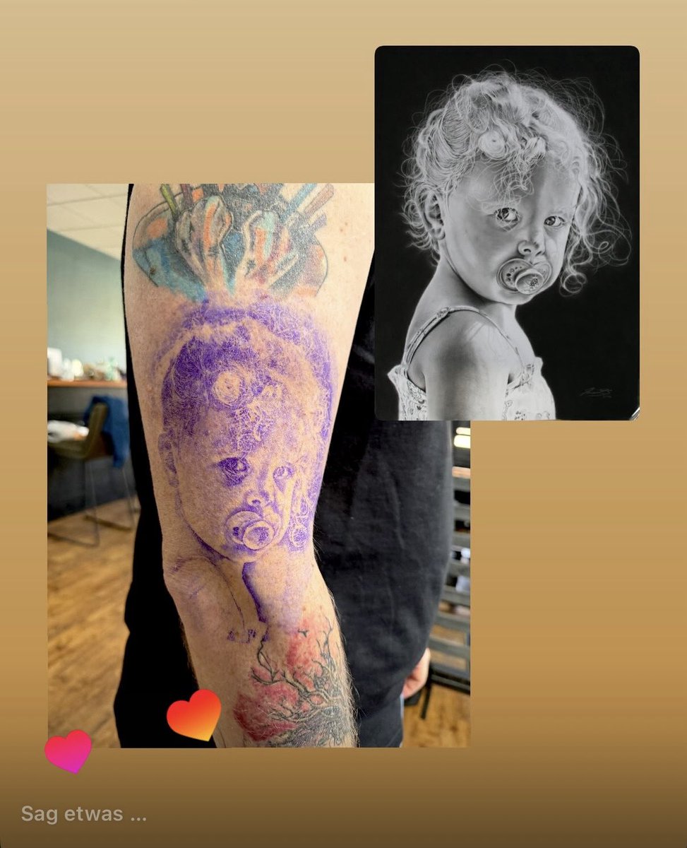 Kinader Art 🎨 Pastell und Tattoo Artist tweet media