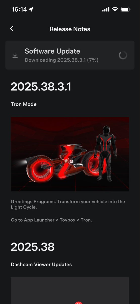 Создадим машину чтобы присылать критические улучшения OTA, чтобы повышать безопасность и пользовательский опыт.

Тем временем Тесла: