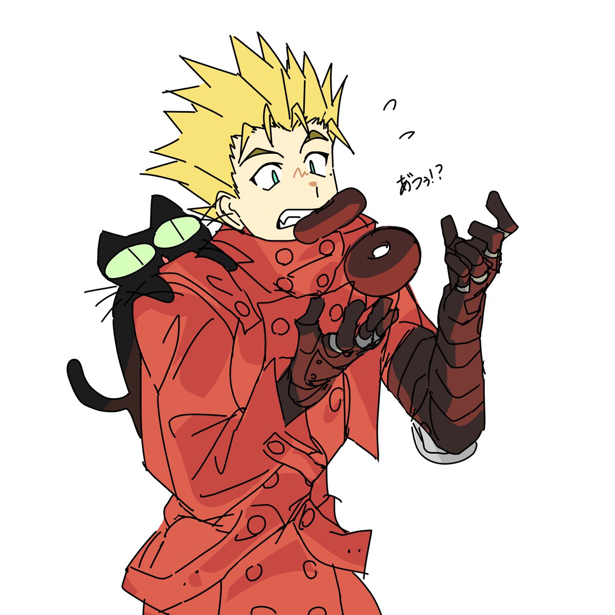 旧アニメ最後まで見てめちゃくちゃ面白かった！
ヴァッシュ君可愛い(断言) #trigun